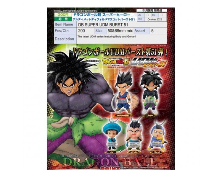 Set Gashapon Bandai Lote 40 Articulos Dragon Ball Super Udm