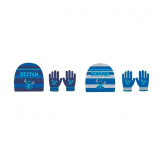 Set Gorro Y Guantes Stitch Disney Infantil Surtido 6 Unidade