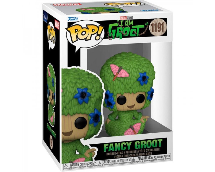 Figura Pop Marvel I Am Groot Fancy Groot