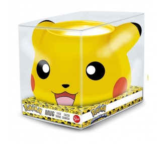 Pokemon - Taza - 3D Pikachu