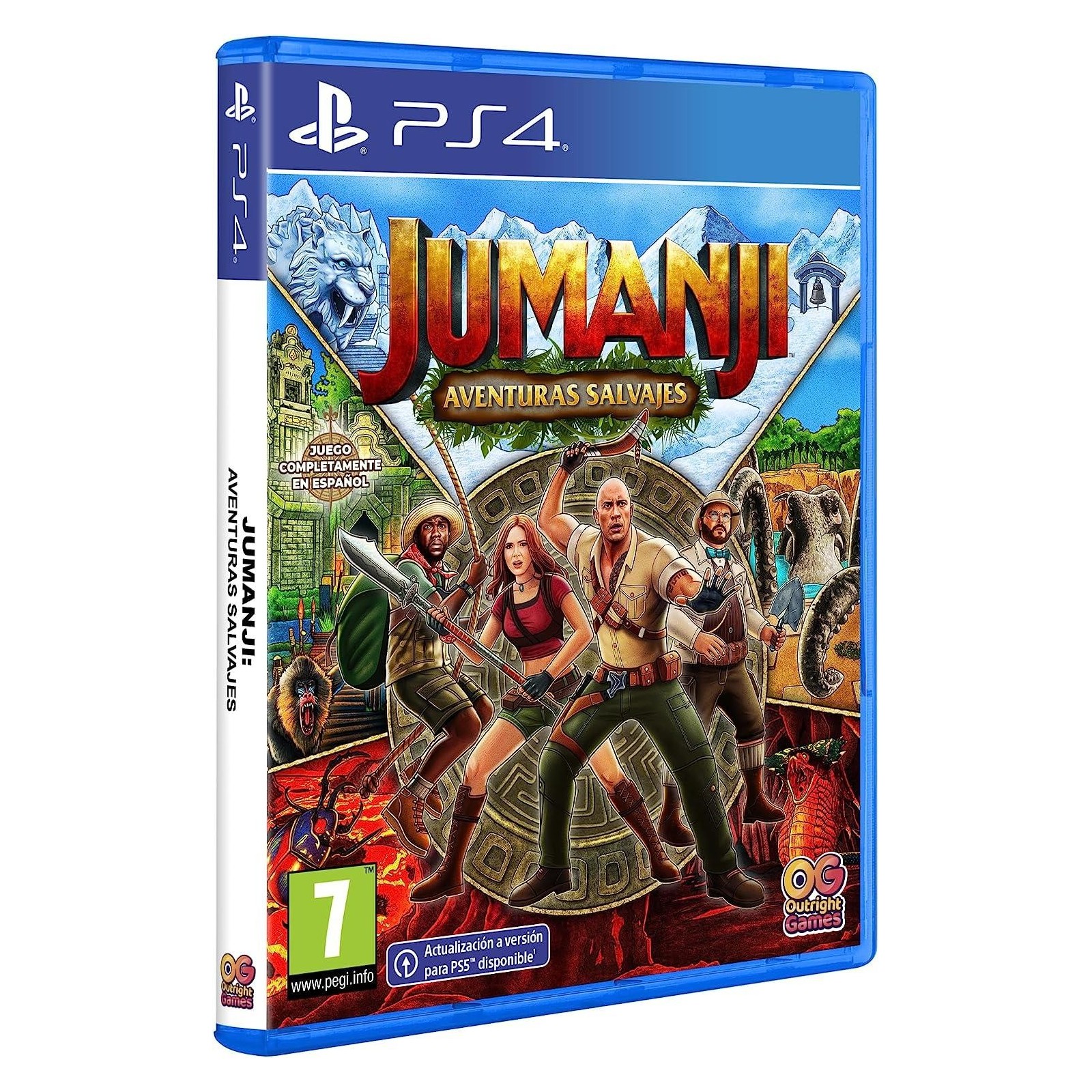 Jumanji Aventuras Salvajes Ps4