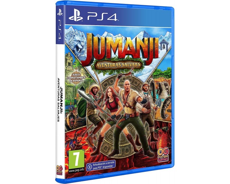 Jumanji Aventuras Salvajes Ps4