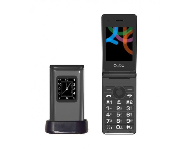 Teléfono Móvil Qubo X-28Bkc Negro 2,8+1,77 Base