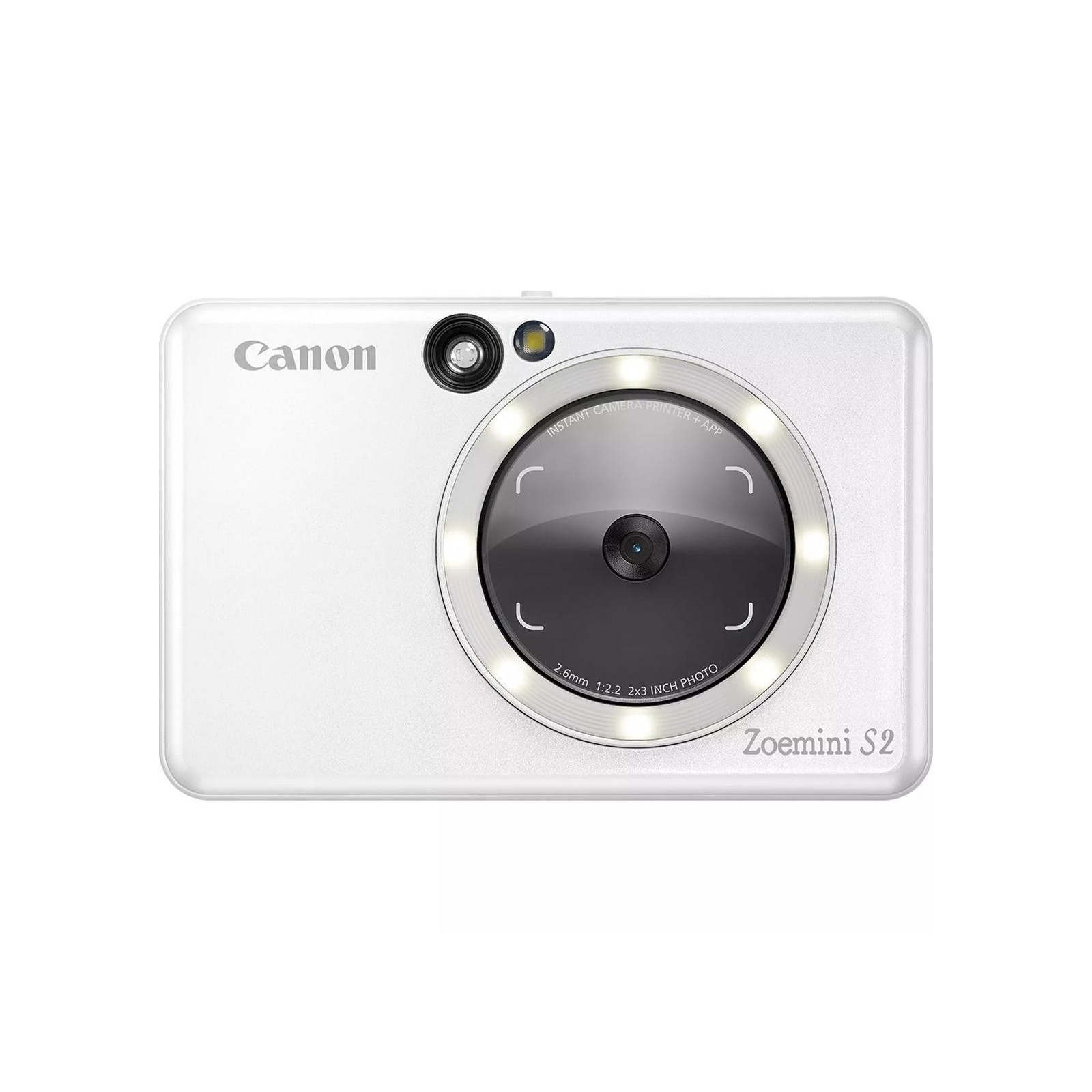 Camara Impresora Instantanea Canon Zoemini S2 Blanco Perla -