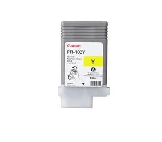 Cartucho Canon Pfi - 102 Amarillo Ipf500 -  Ipf510 -  Lp17 -