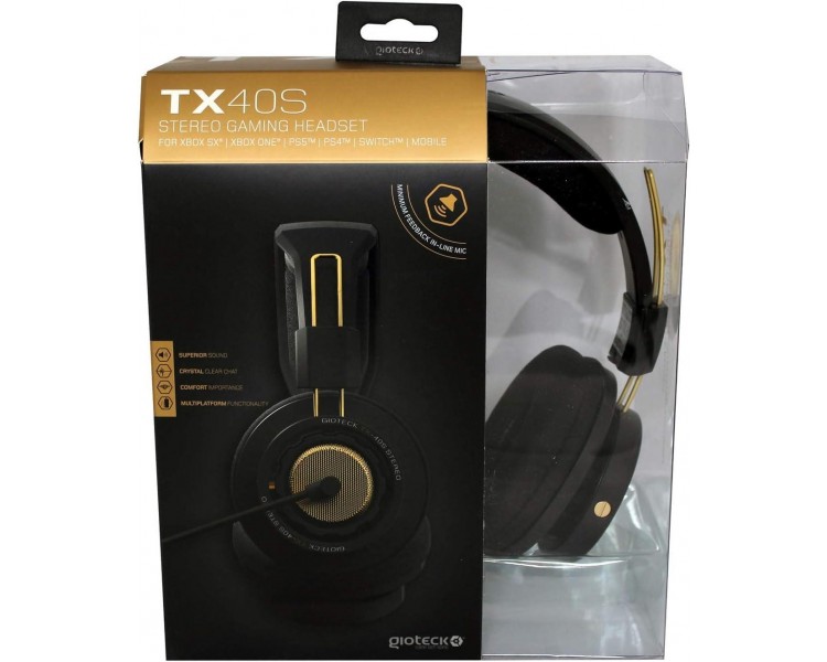 Gioteck Headset Tx-40S (Ps5, Ps4, Xbox, Sw) Pps5