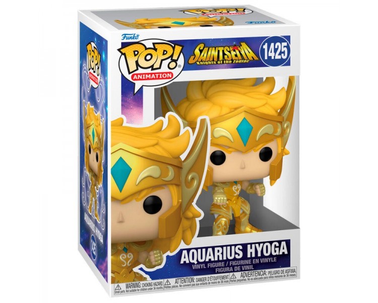 Figura Pop Saint Seiya Knights Of The Zodiac Aquarius Hyoga