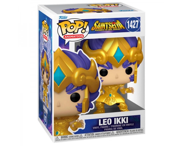 Figura Pop Saint Seiya Knights Of The Zodiac Leo Ikki