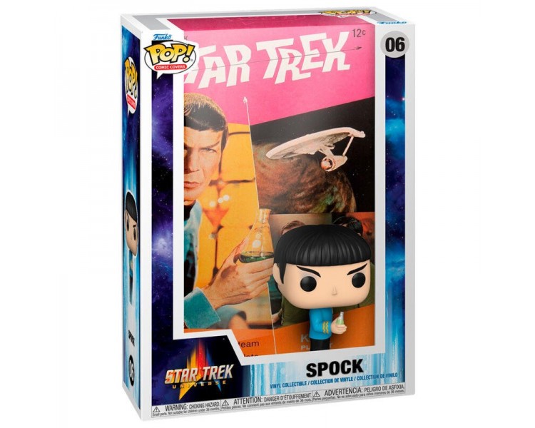 Figura Pop Comic Cover Star Trek Spock