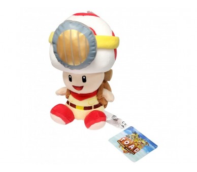 Peluche Captain Toad Sitting Small - Super Mario