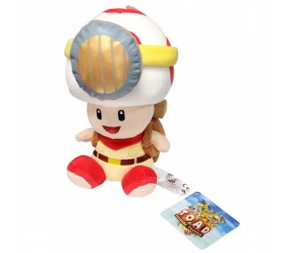 Peluche Captain Toad Sitting Small - Super Mario