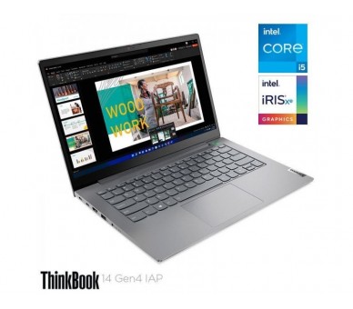 Portatil Lenovo Thinkbook 14 Gen4 I5-1235U 14"Fhd 16Gb 512Ss