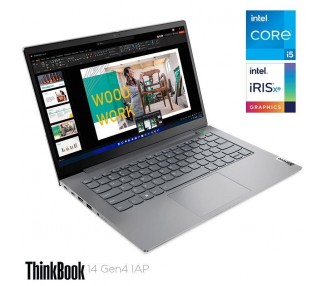 Portatil Lenovo Thinkbook 14 Gen4 I5-1235U 14"Fhd 16Gb 512Ss