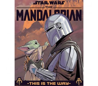 Mini Poster (Hello Little One) The Mandalorian