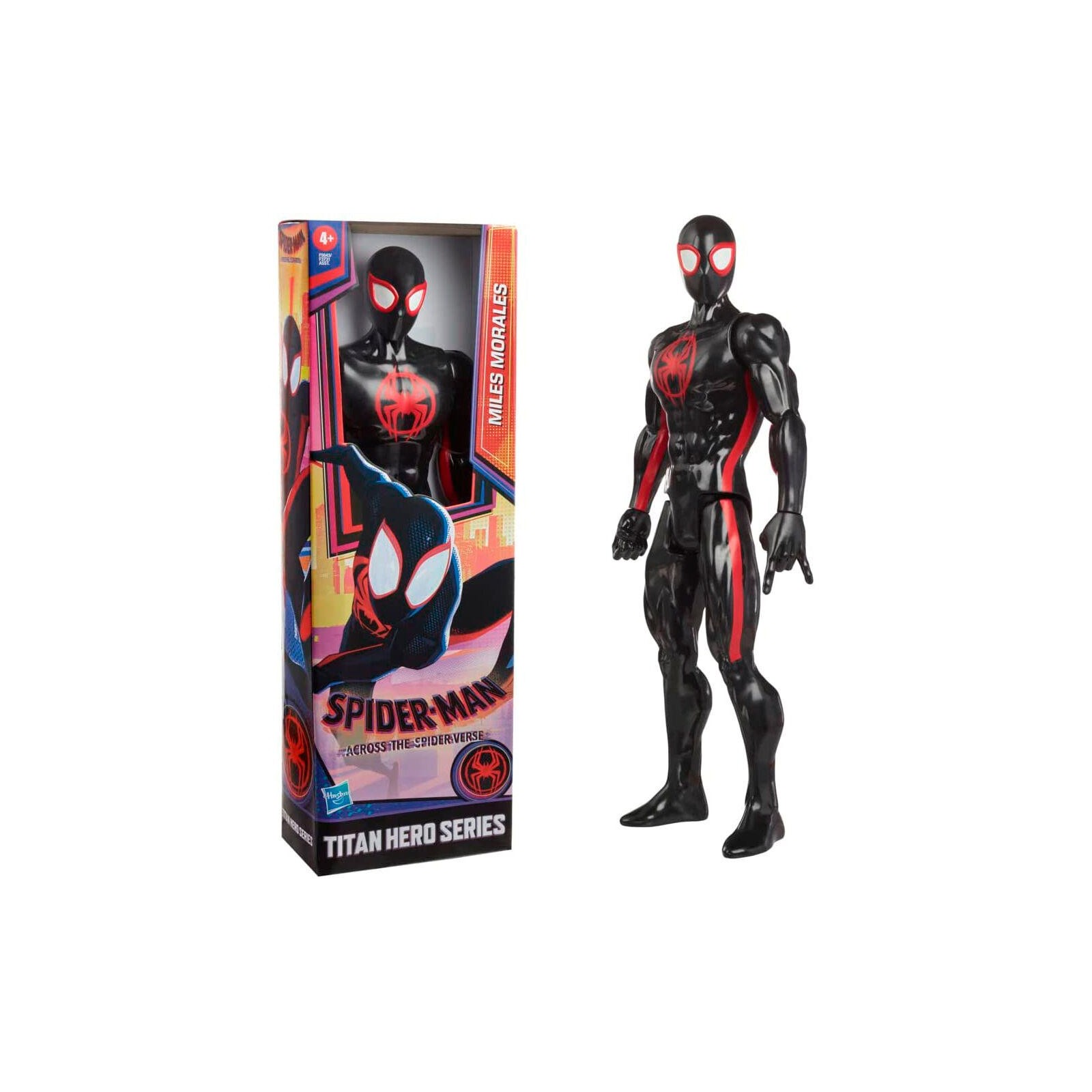 Figura Miles Morales Titan Hero Spiderman Marvel 30Cm