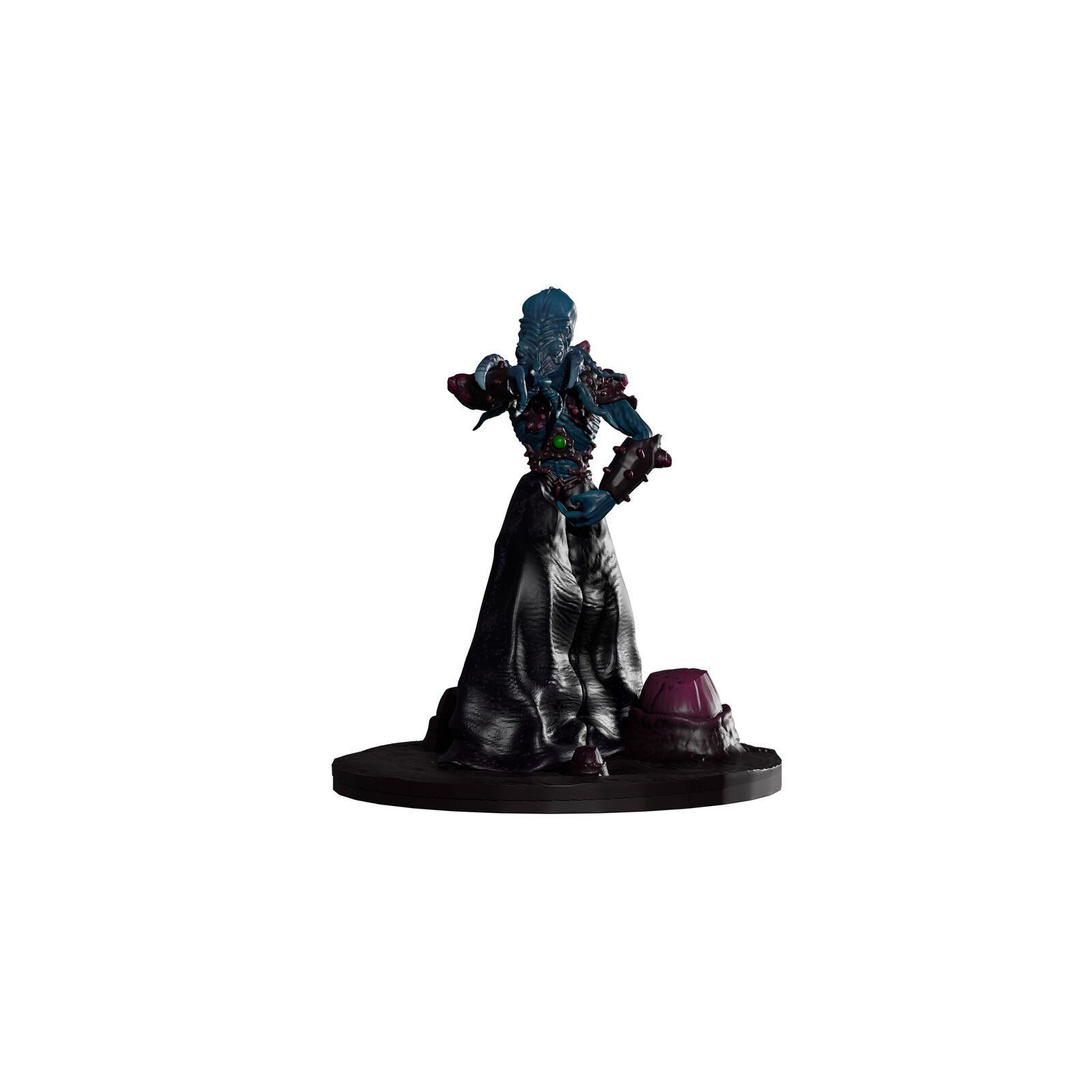 Figura De Resina Dragones Y Mazmorras Mind Flayer