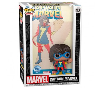Figura Pop Comic Covers Marvel Captain Marvel Exclusive