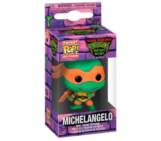 Llavero Pocket Pop Tortugas Ninja Michelangelo