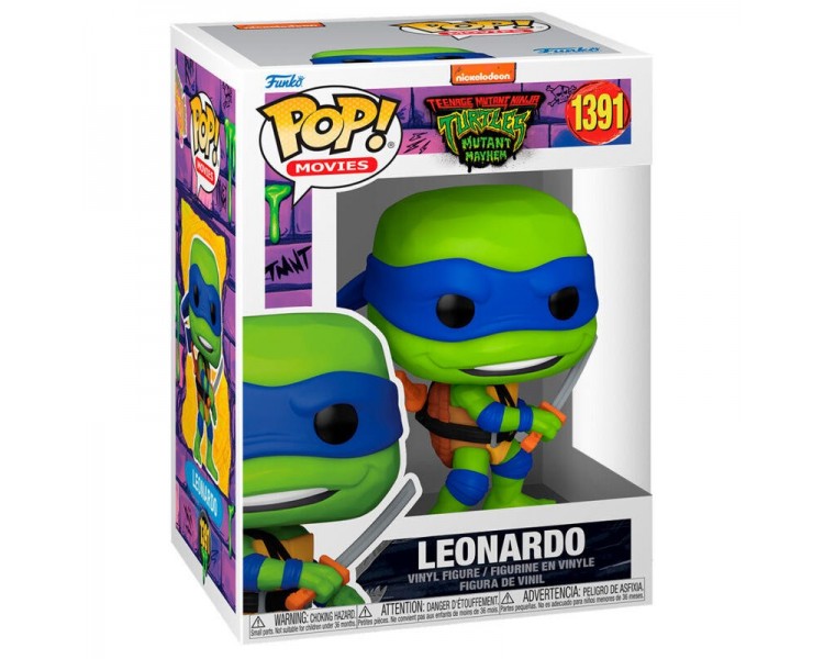 Figura Pop Tortugas Ninja Leonardo