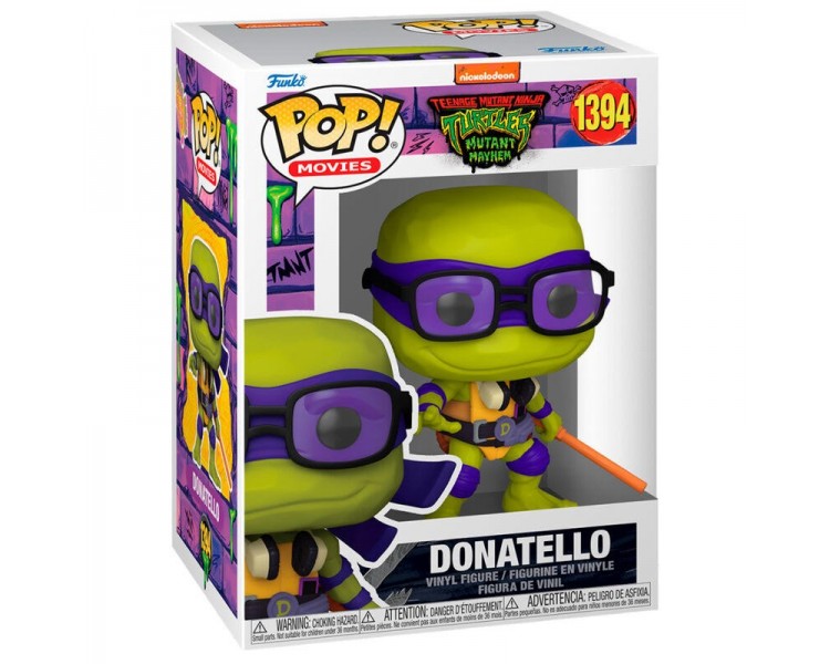 Figura Pop Tortugas Ninja Donatello
