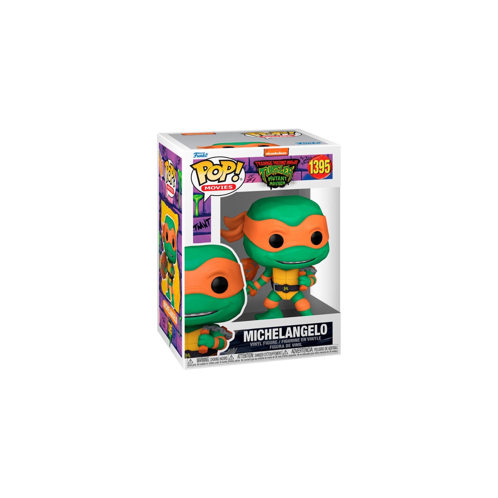 Figura Pop Tortugas Ninja Michelangelo