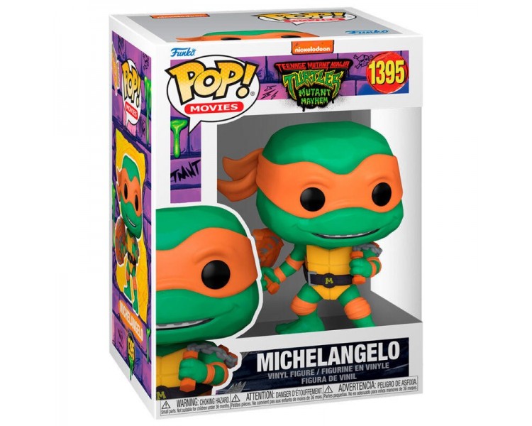 Figura Pop Tortugas Ninja Michelangelo