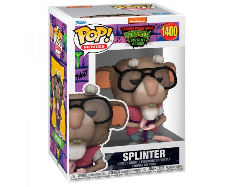 Figura Pop Tortugas Ninja Splinter
