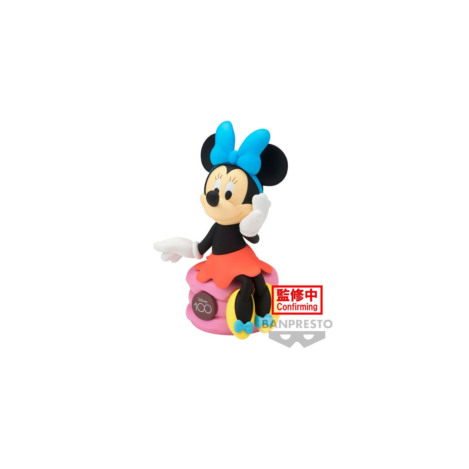 Figura Minnie Mouse Sofubi 100Th Anniversary Disney Characte