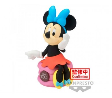 Figura Minnie Mouse Sofubi 100Th Anniversary Disney Characte