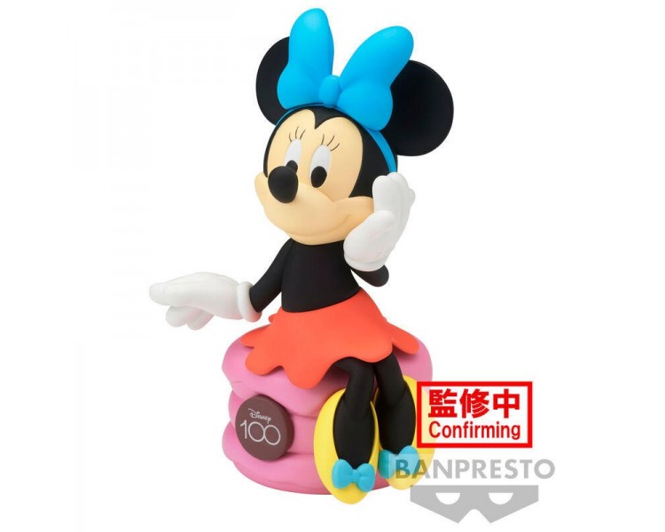 Figura Minnie Mouse Sofubi 100Th Anniversary Disney Characte