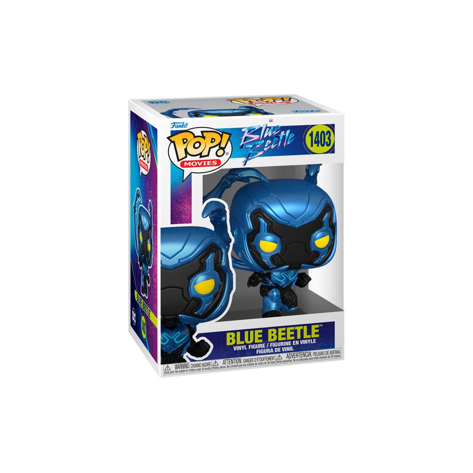 Figura Pop Dc Comics Blue Beetle - Blue Beetle