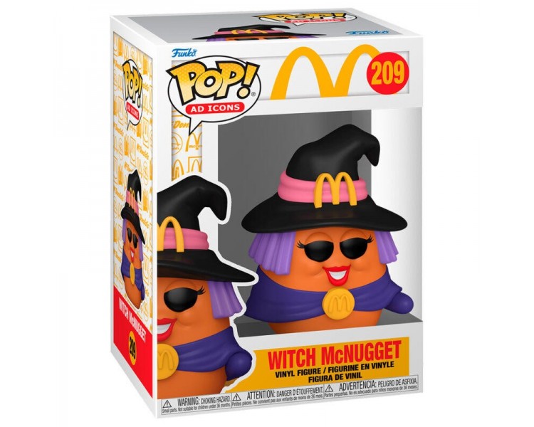 Figura Pop Mcdonalds Nugget Buddies Witch