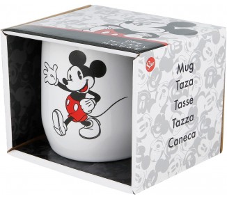 Taza Nova De Cerámica De 380 Ml De Mickey Mouse 90 Stor