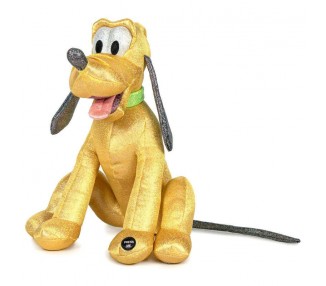 Peluche Pluto Glitter 100Th Anniversary Disney 28Cm