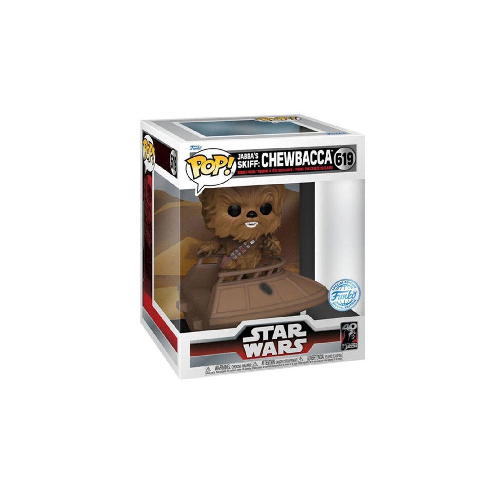 Figura Pop Deluxe Star Wars Chewbacca Exclusive