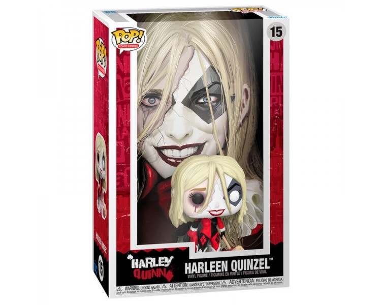 Figura Pop Comic Cover Dc Comic Harley Quinn Harleen Quinzel