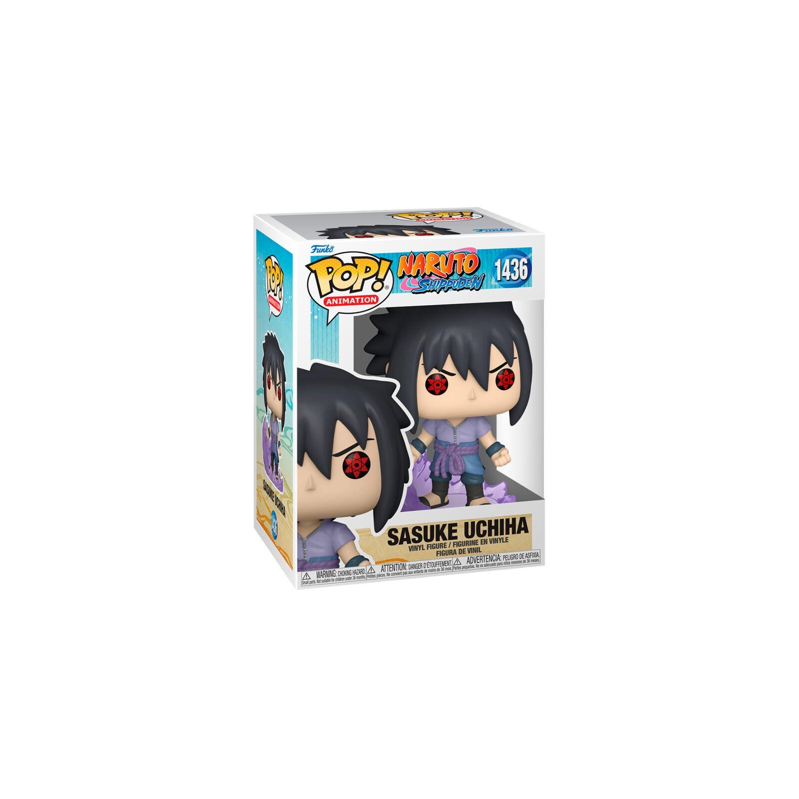 Figura Pop Naruto Shippuden Sasuke Uchiha