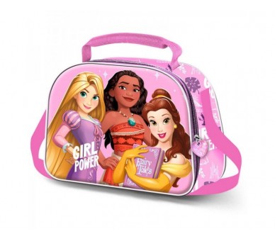 Bolsa Portameriendas 3D Princesas Disney