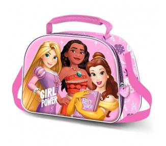 Bolsa Portameriendas 3D Princesas Disney
