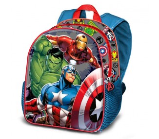 Mochila 3D Invencible Los Vengadores Avengers Marvel 31Cm