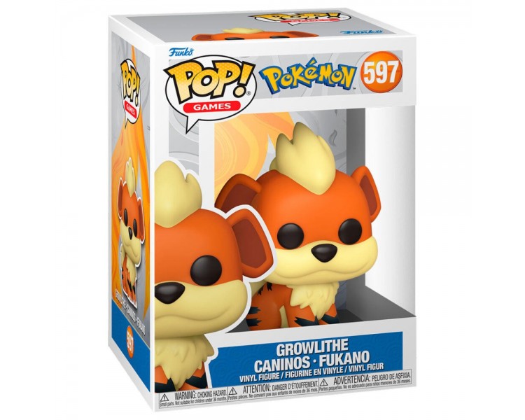 Figura Pop Pokemon Growlithe