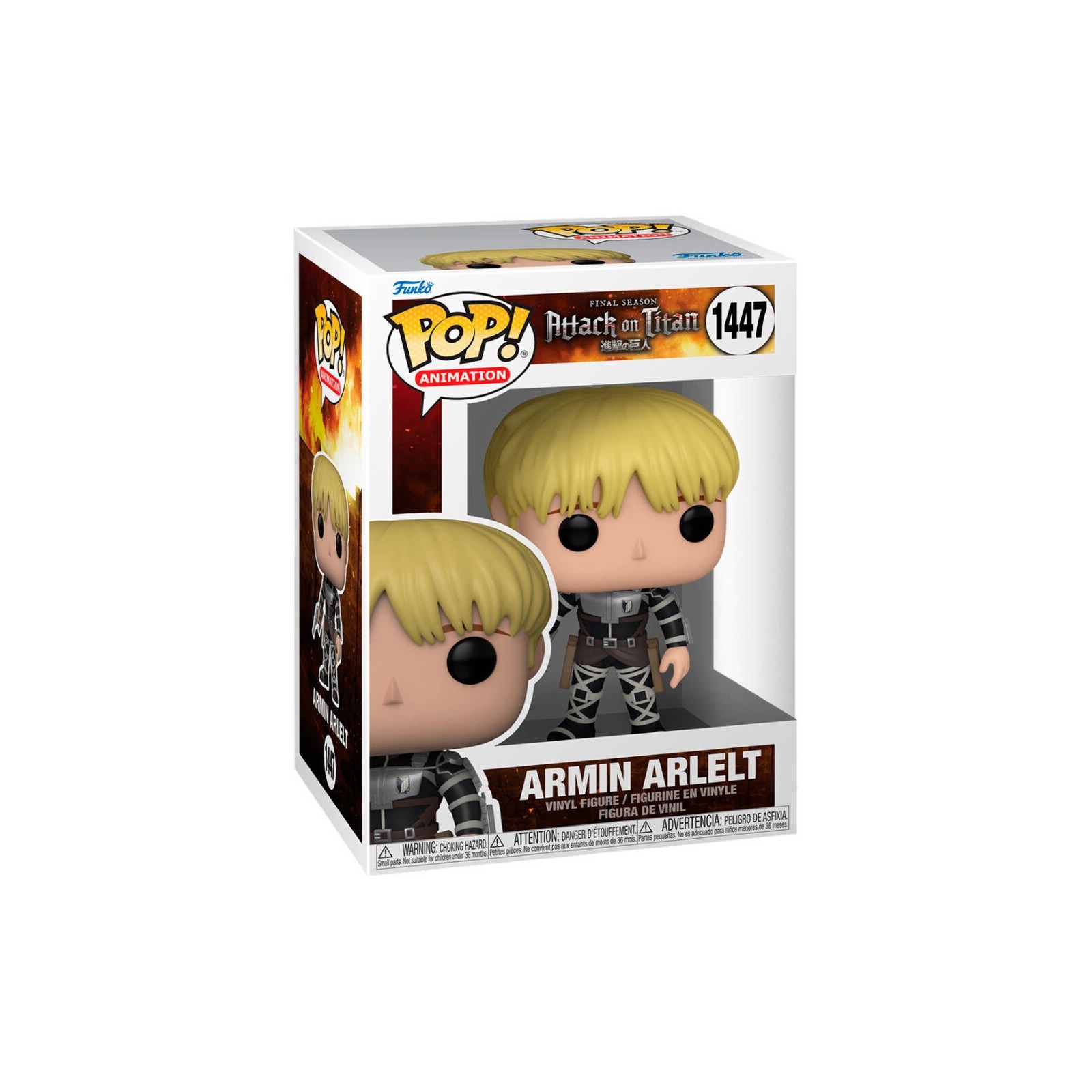 Figura Pop Attack On Titan Armin Arlelt