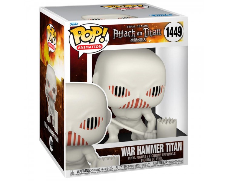 Figura Pop Super Attack On Titan War Hammer Titan