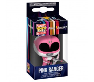 Llavero Pocket Pop Power Rangers 30Th Anniversary Pink Range