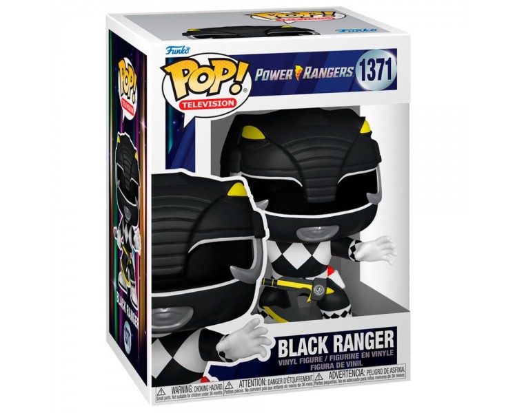 Figura Pop Power Rangers 30Th Anniversary Black Ranger