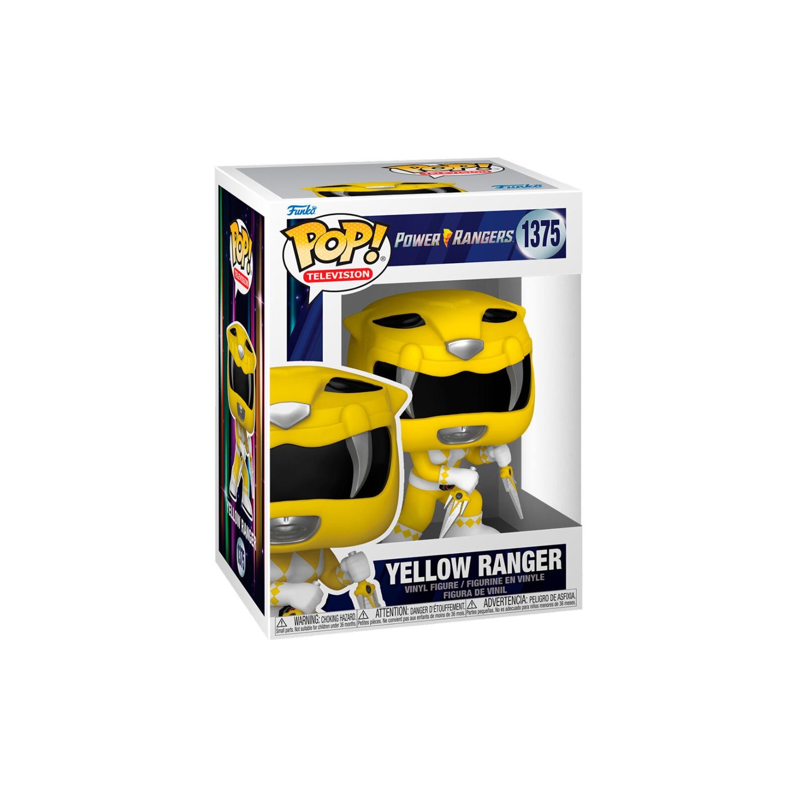 Figura Pop Power Rangers 30Th Anniversary Yellow Ranger