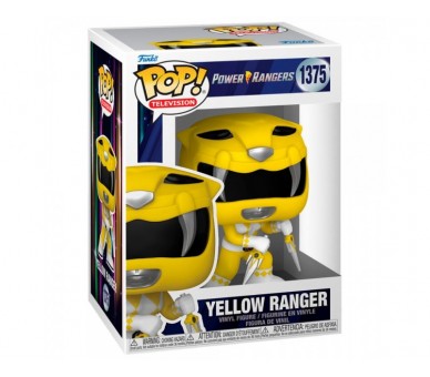 Figura Pop Power Rangers 30Th Anniversary Yellow Ranger