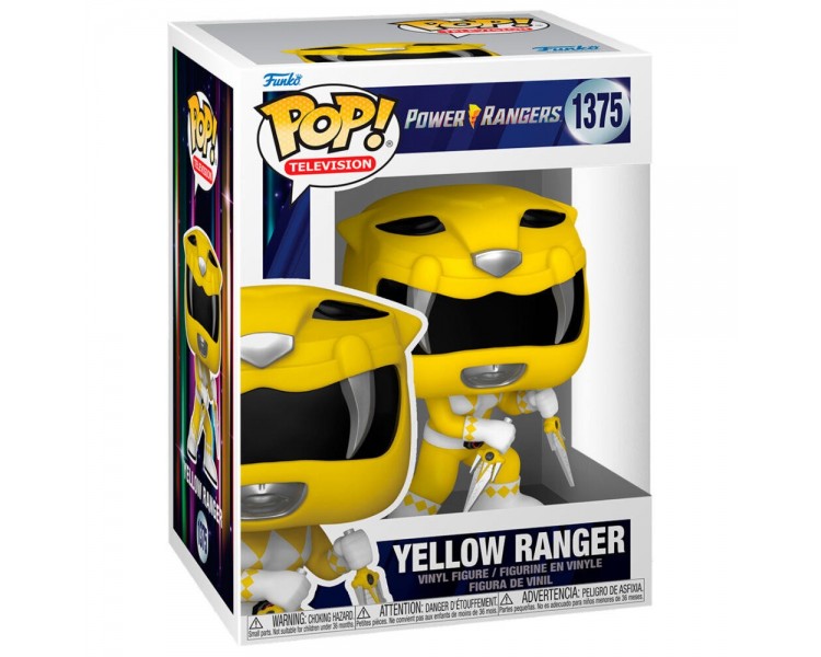 Figura Pop Power Rangers 30Th Anniversary Yellow Ranger