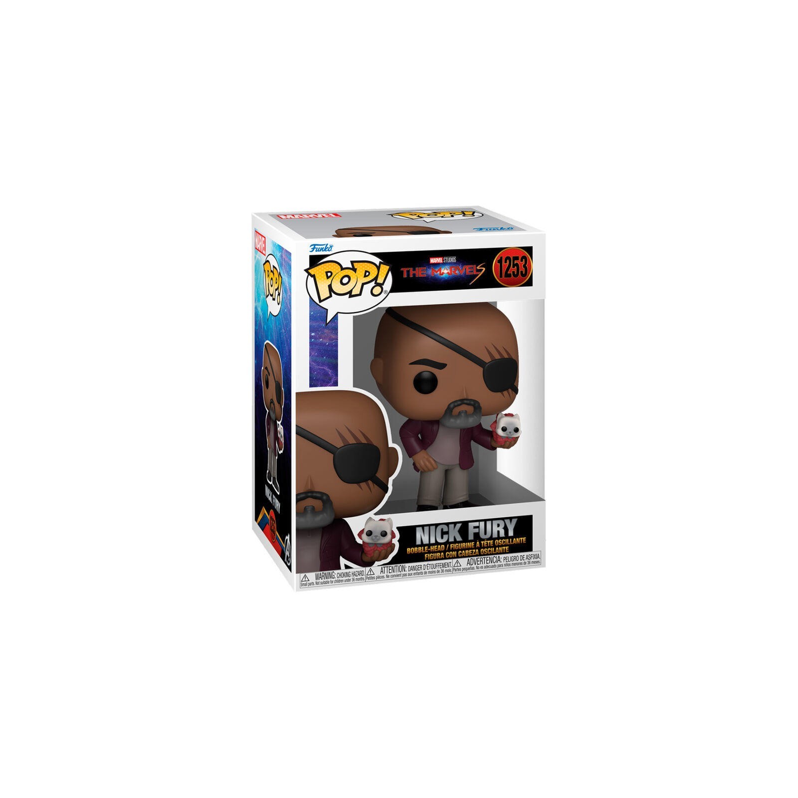 Figura Pop Marvel The Marvels Nick Fury