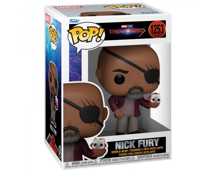 Figura Pop Marvel The Marvels Nick Fury